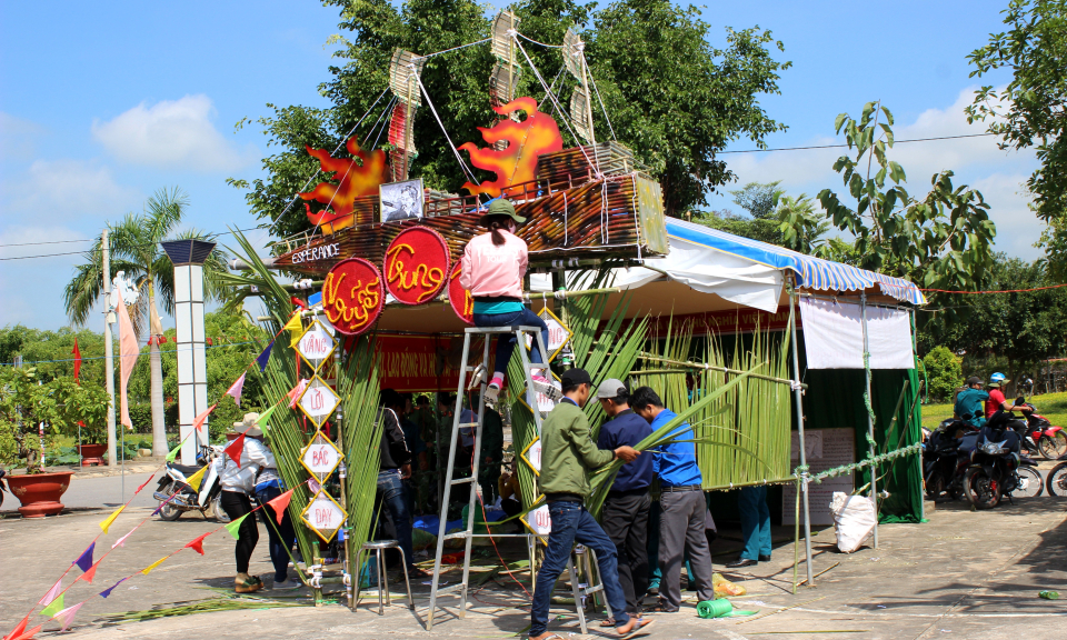 Long An: Sôi nổi hội trại tòng quân 2018