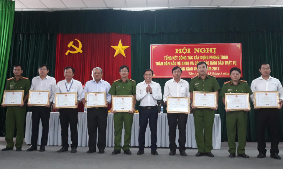 TP Tân An: Phong trào &#8220;Toàn dân bảo vệ an ninh Tổ quốc&#8221;