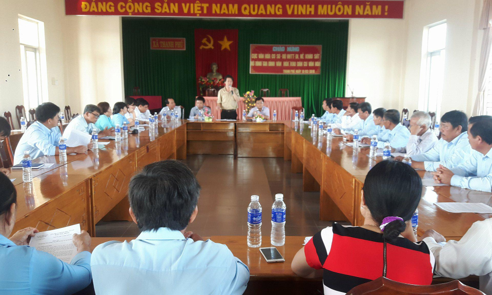 Cục Văn hóa cơ sở Bộ VHTT – DL khảo sát mô hình: “Gia đình văn hóa”, “Khu dân cư văn hóa”