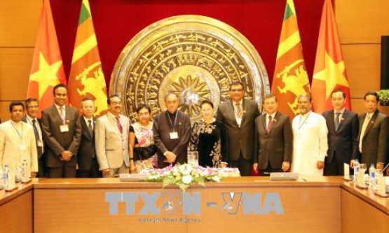 Chủ tịch Quốc hội Nguyễn Thị Kim Ngân đón, hội đàm với Chủ tịch Quốc hội Sri Lanka