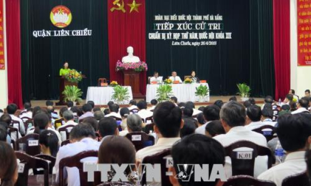 Cử tri Đà Nẵng mong muốn tiếp tục đẩy mạnh chống tham nhũng