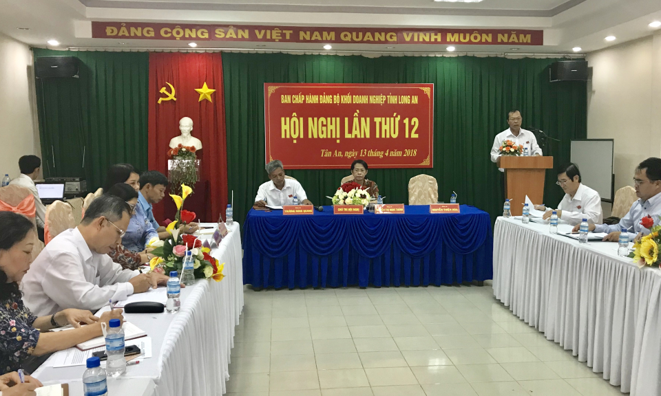 Đảng uỷ Khối Doanh nghiệp triển khai công tác quý 2 năm 2018