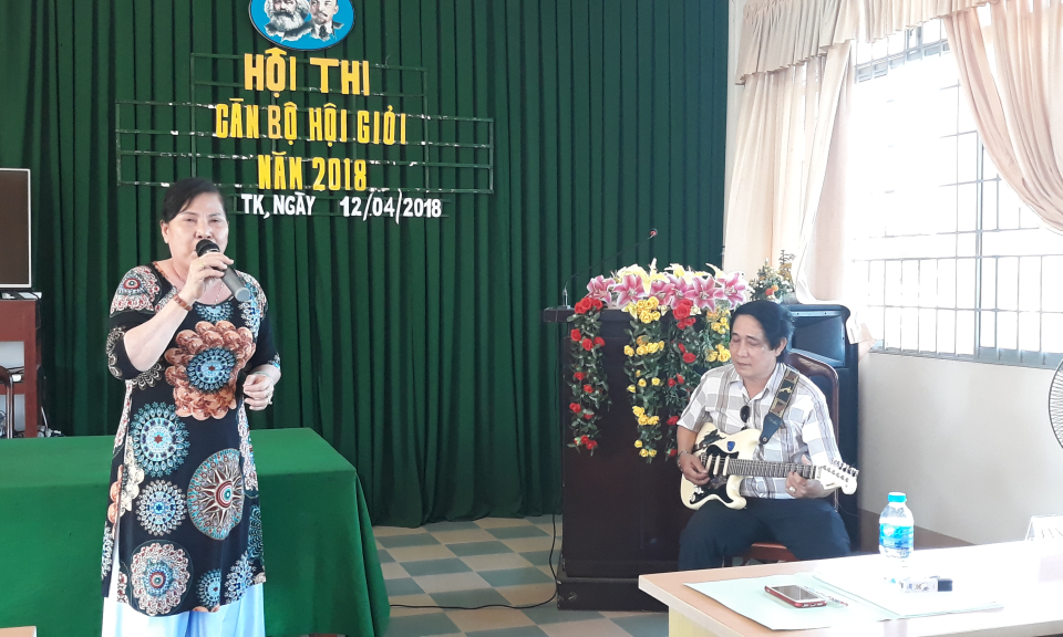 TP Tân An: Hội thi &#8220;Cán bộ Hội giỏi&#8221; năm 2018