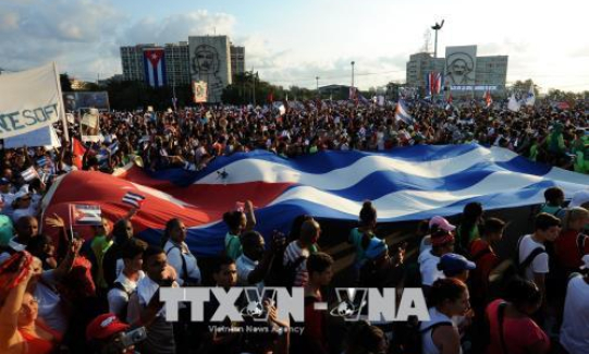 Người dân Cuba cam kết trung thành với Cách mạng và thế hệ lãnh đạo mới