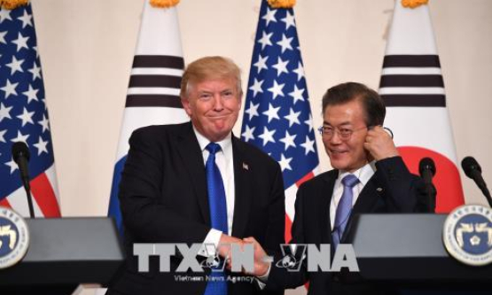 Tổng thống Hàn Quốc thăm Mỹ giữa mối lo huỷ Thượng đỉnh Trump-Kim