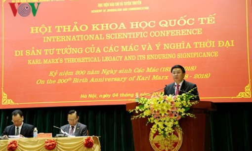 Hội thảo khoa học quốc tế nhân kỷ niệm 200 năm Ngày sinh C.Mác