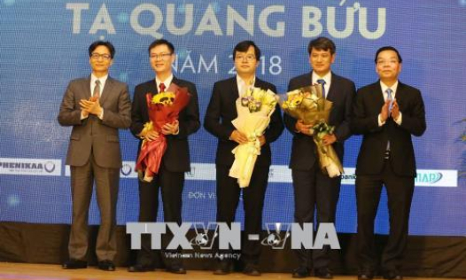 Ba nhà khoa học được trao Giải thưởng Tạ Quang Bửu năm 2018