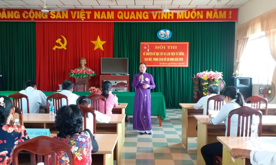 TPTA: Hội thi kể chuyện Học tập và làm theo tư tưởng, đạo đức, phong cách HCM