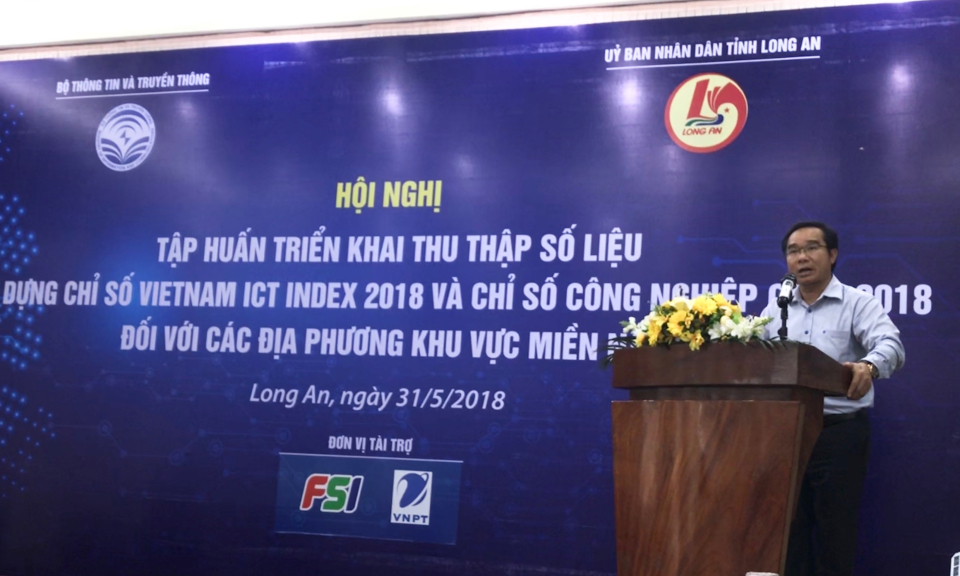 Tập huấn thu thập số liệu ICT Index Việt Nam 2018 các tỉnh phía Nam.