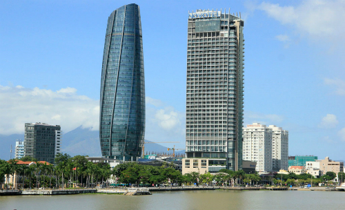 Trung tâm hành chính Đà Nẵng (tòa nhà hình tròn). Ảnh: Nguyễn Đông.