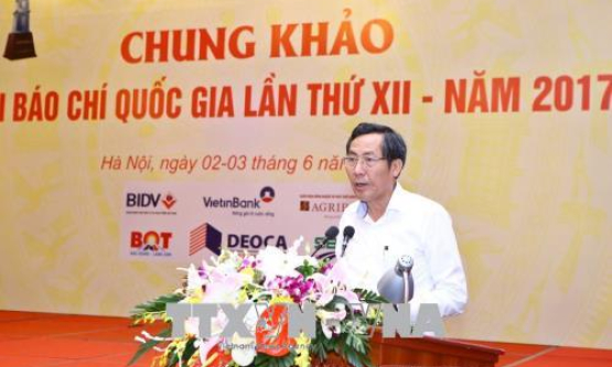 105 tác phẩm xuất sắc sẽ được vinh danh tại Lễ trao Giải Báo chí quốc gia năm 2017