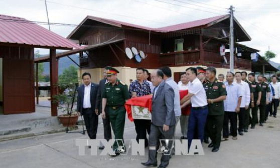 Lễ hồi hương hài cốt quân tình nguyện và chuyên gia Việt Nam hy sinh tại Lào