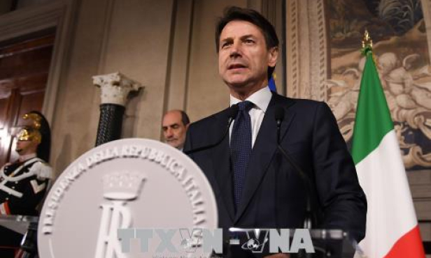 Ông Giuseppe Conte tuyên thệ nhậm chức Thủ tướng Italy