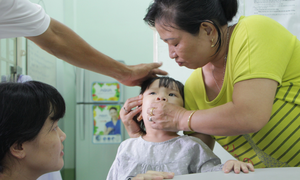 Long An: Phòng chống thiếu vi chất dinh dưởng cho trẻ em