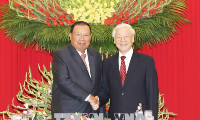 Tổng Bí thư, Chủ tịch nước Lào Bounnhang Vorachith thăm Việt Nam