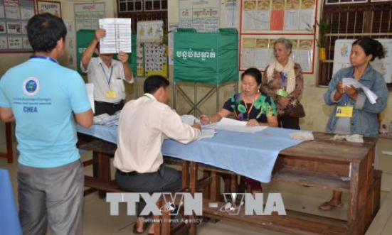 Chúc mừng Campuchia tổ chức thành công cuộc bầu cử Quốc hội