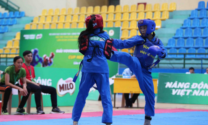 Giải Vovinam học sinh toàn quốc lần thứ II năm 2018: 480 VĐV tranh tài