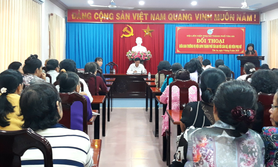 TP Tân An: Đối thoại &#8220;Lắng nghe hội viên nói&#8221;