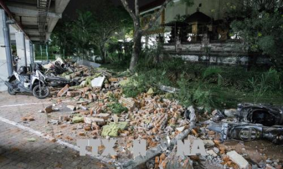 Hàng trăm người thương vong trong vụ động đất 7 độ richter tại Indonesia