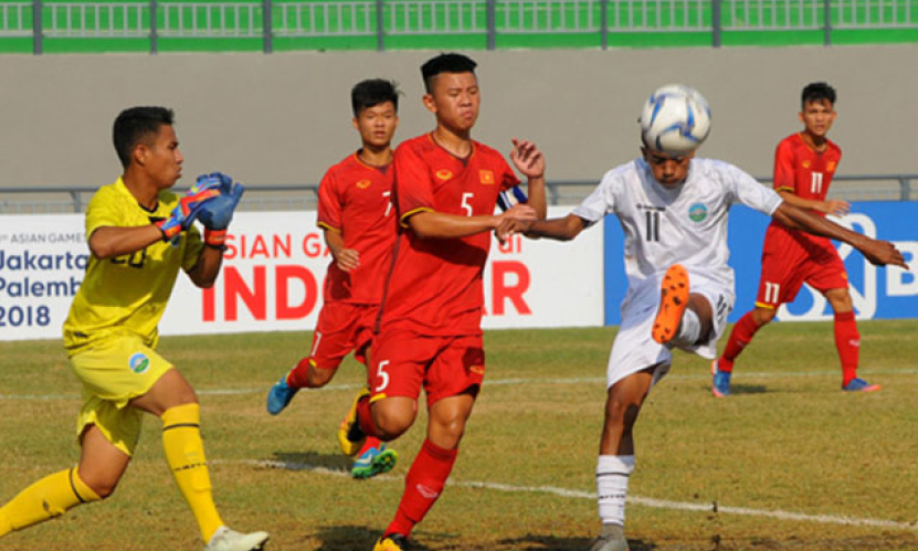 U16 Việt Nam thắng tưng bừng trước U16 Timor Leste ở giải ĐNÁ