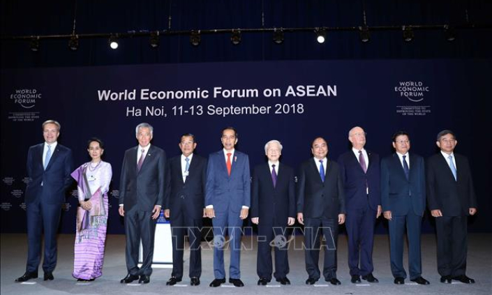 Khai mạc Hội nghị Diễn đàn Kinh tế thế giới về ASEAN 2018