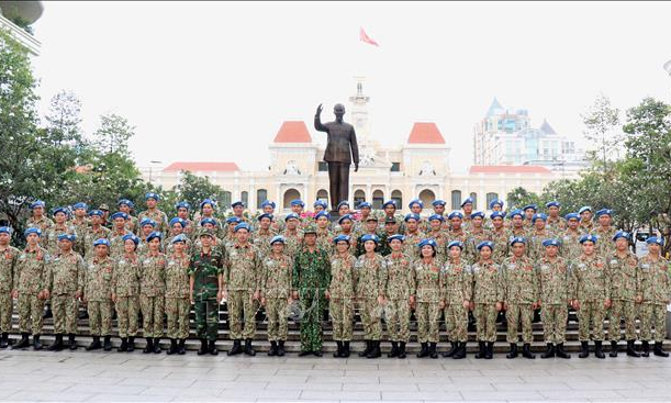 Hơn 1.000 ngày khổ luyện, lực lượng gìn giữ hòa bình Việt Nam lên đường làm nhiệm vụ