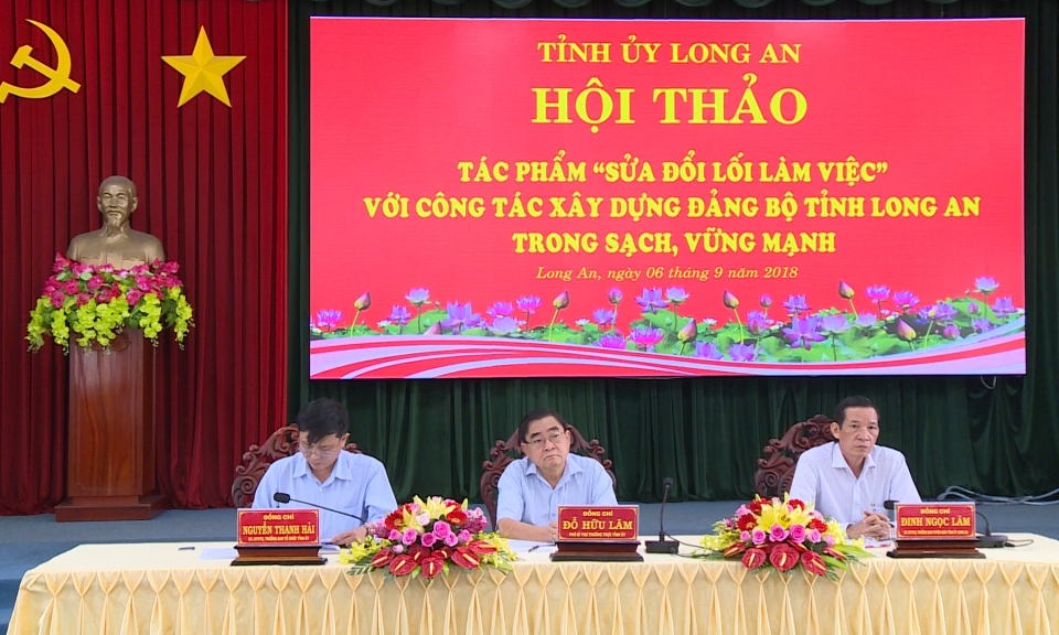 Hội thảo “Sửa đổi lối làm việc”