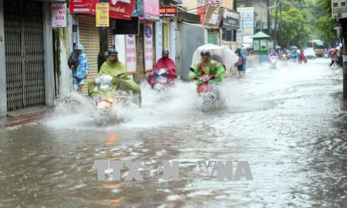 Ảnh hưởng của siêu bão Mangkhut, Bắc Bộ có mưa rất to từ ngày 17-19/9