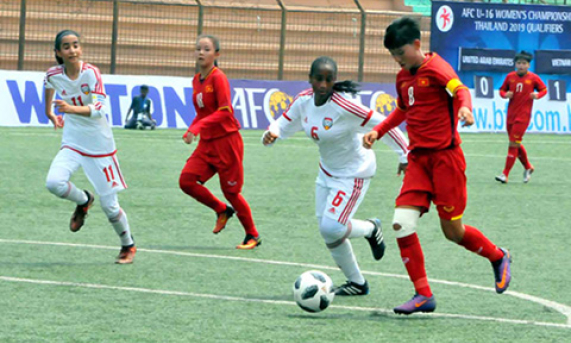 U16 Việt Nam thắng đậm trận mở màn vòng loại U16 nữ châu Á 2019