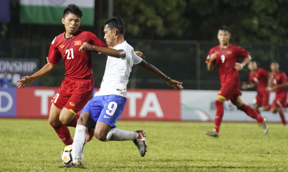 U16 Việt Nam hẹp cửa dự World Cup sau thất bại trước U16 Ấn Độ