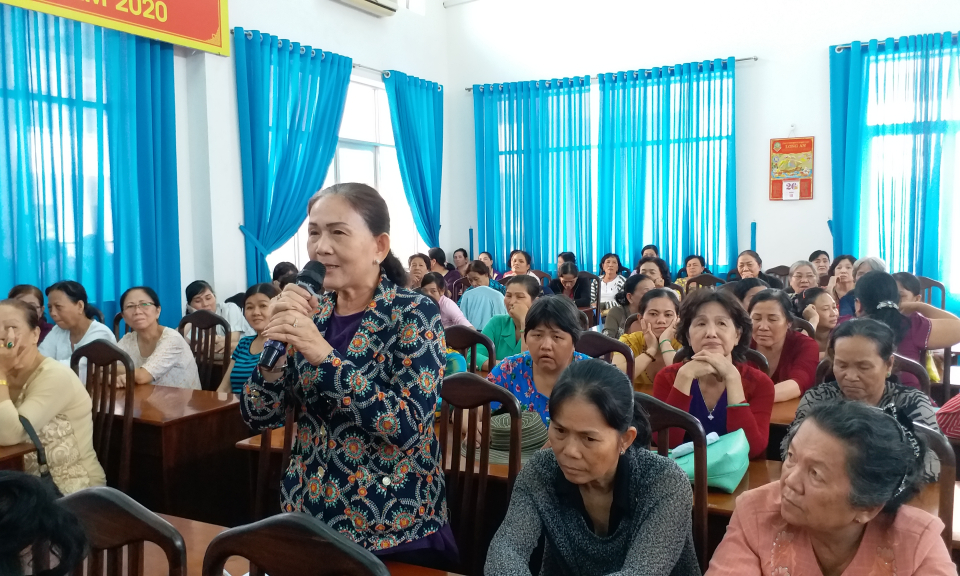 Long An: Đối thoại phụ nữ khởi sự kinh doanh, khởi nghiệp năm 2018