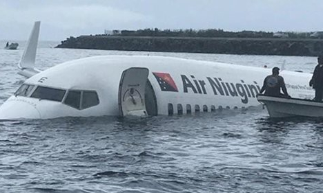 Có 4 công dân Việt Nam trên máy bay lao xuống biển ở Micronesia