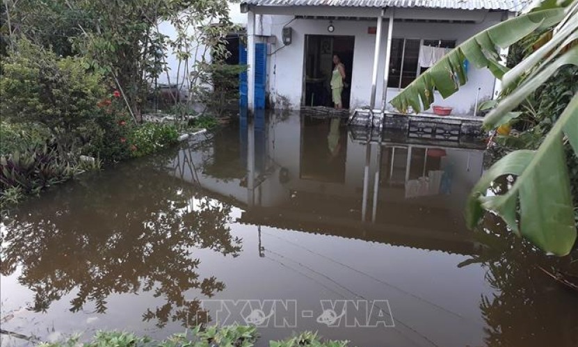 Đảm bảo an toàn tính mạng, tài sản, khắc phục hậu quả triều cường khu vực ĐBSCL