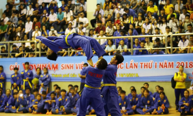 Giải Vovinam sinh viên toàn quốc lần I-2018: Sẵn sàng cho giải Vovinam sinh viên Đông Nam Á