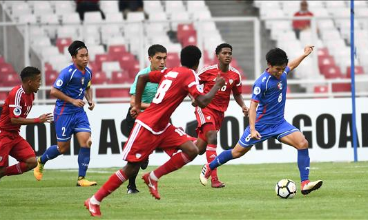 U19 UAE tiễn U19 Đài Bắc Trung Hoa khỏi VCK U19 châu Á 2018