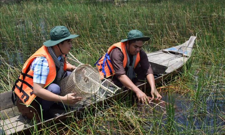 Ramsar Tràm Chim quyến rũ vào mùa nước nổi