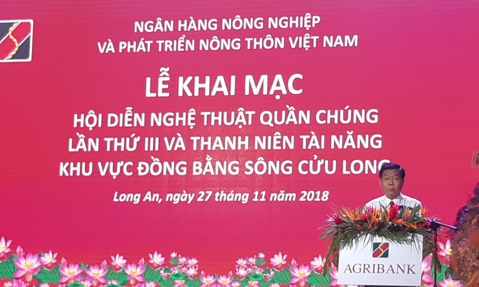 Agribank: Hội diễn nghệ thuật quần chúng khu vực Đồng bằng Sông Cửu Long.