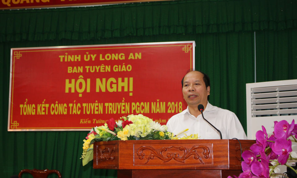 Long An: Tổng kết công tác tuyên truyền phân giới cắm mốc năm 2018