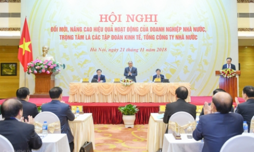 Thủ tướng chủ trì hội nghị đổi mới doanh nghiệp Nhà nước