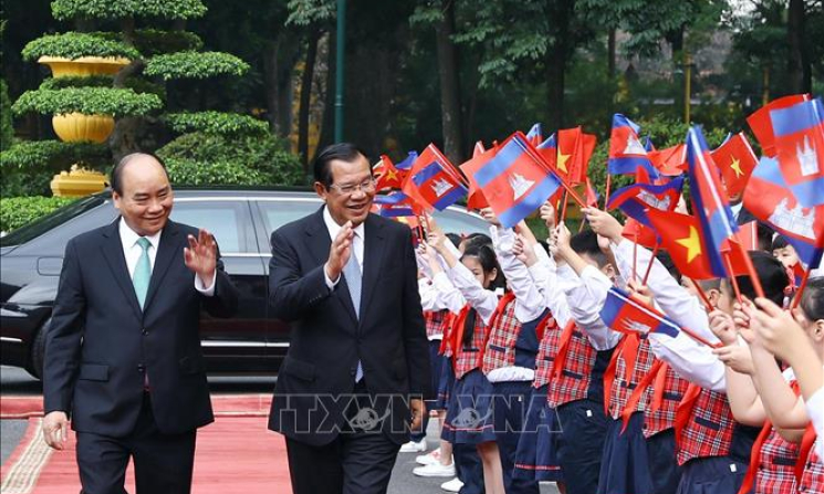 Thủ tướng Vương quốc Campuchia kết thúc tốt đẹp chuyến thăm Việt Nam