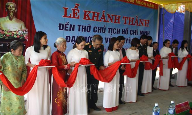 Khánh thành Đền thờ Chủ tịch Hồ Chí Minh và Đại tướng Võ Nguyên Giáp tại Quảng Trị