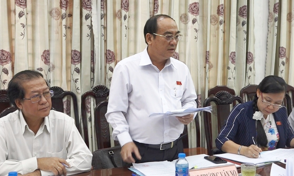 Đoàn ĐBQH tỉnh Long An giám sát quản lý, sử dụng đất đai đô thị