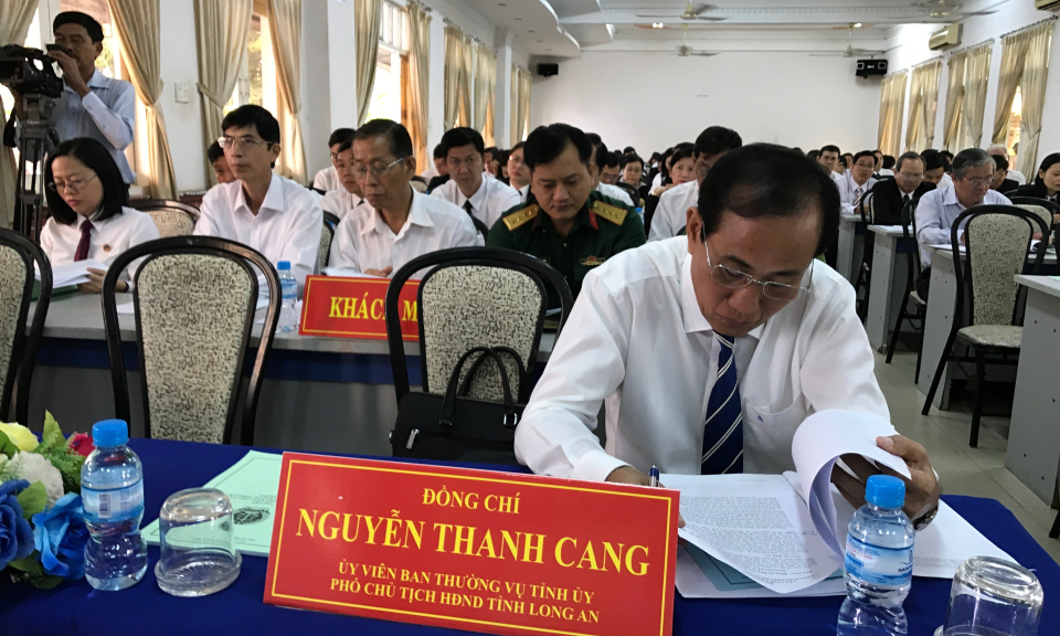 Tòa án hai cấp Tỉnh Long An triển khai công tác năm 2019