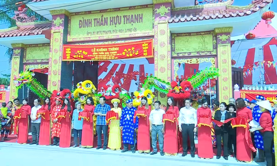 Đức Hòa: Khánh thành Đình thần Hựu Thạnh