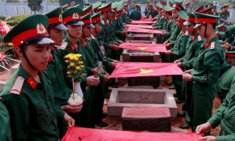 Phấn đấu hoàn thành lập bản đồ tìm kiếm, quy tập hài cốt liệt sỹ ở 3 cấp