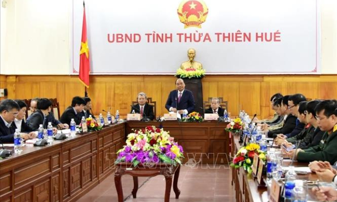 Thủ tướng kiểm tra công tác chuẩn bị Tết Nguyên đán tại Thừa Thiên &#8211; Huế