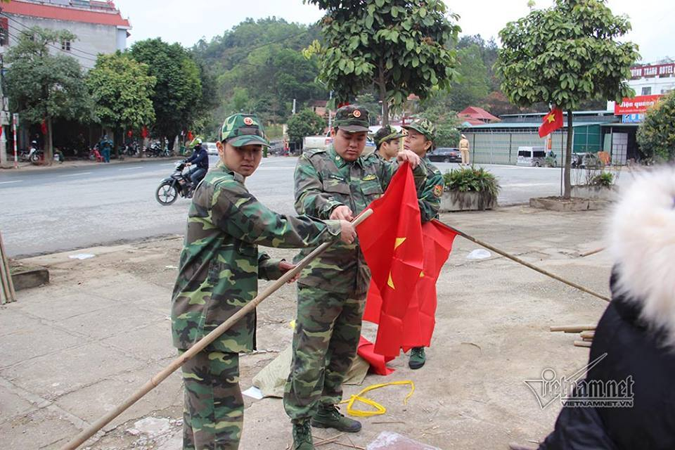 An ninh thắt chặt các lối vào nhà ga Đồng Đăng