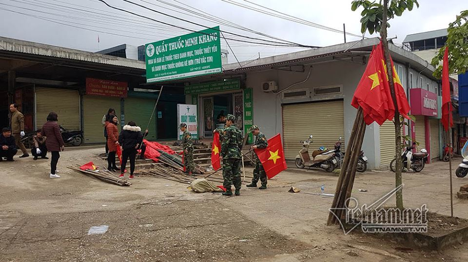 An ninh thắt chặt các lối vào nhà ga Đồng Đăng