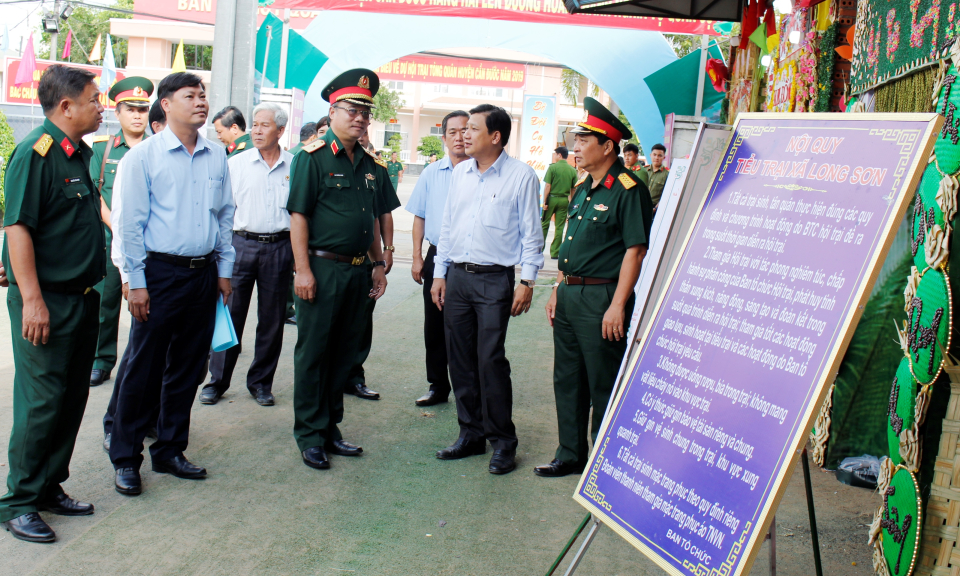 Cần Đước: Kiểm tra công tác chuẩn bị tuyển quân năm 2019