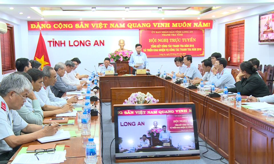 Thanh tra tỉnh Long An triển khai nhiệm vụ năm 2019